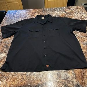 Dickies Flex Fit Short Sleeve Button Up